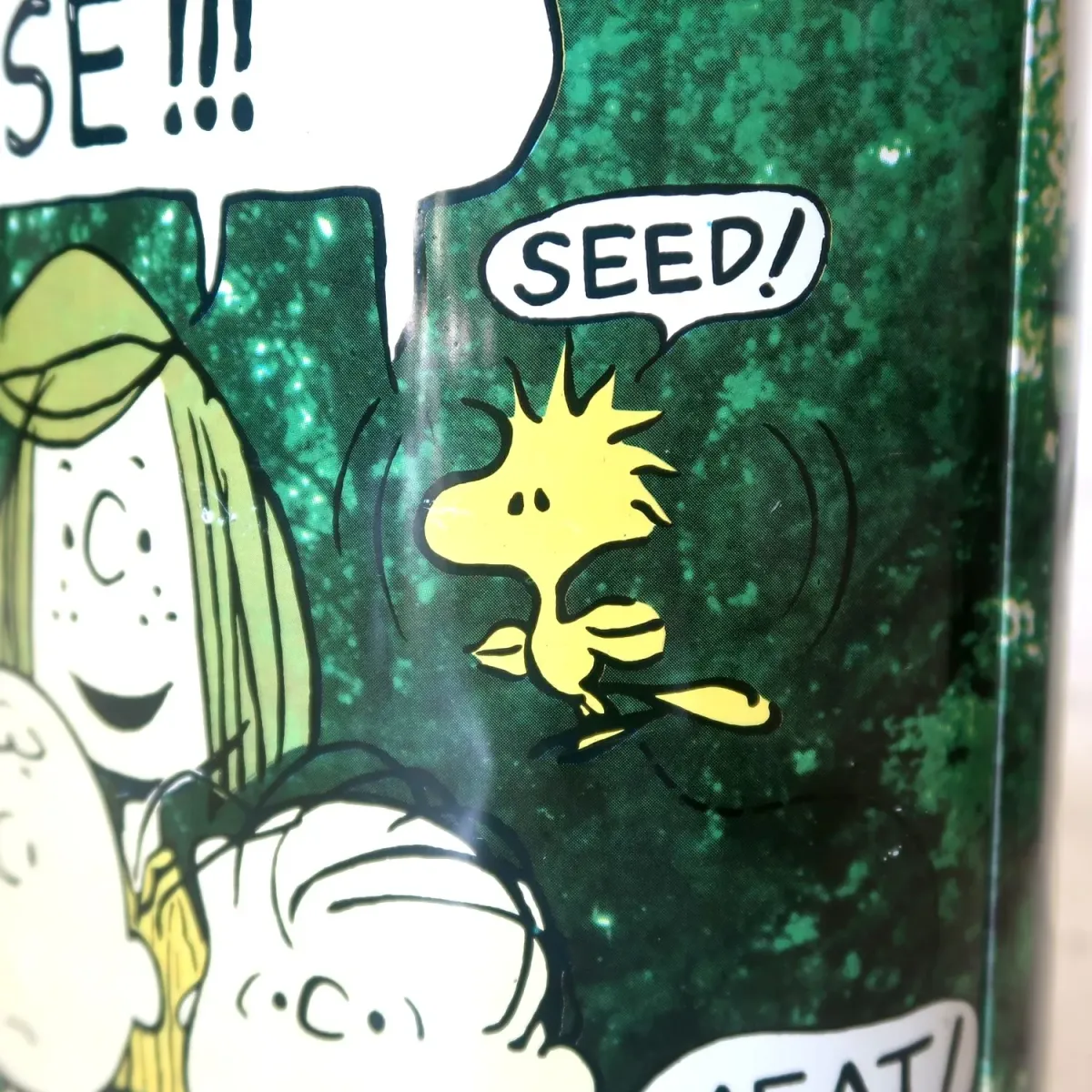 PEANUTS ビンテージ メタルゴミ箱