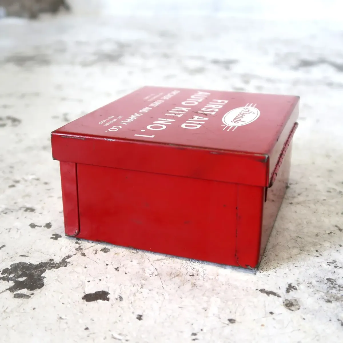 Arcade ビンテージ FIRST AID メタルボックス