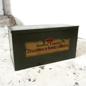 ZELLERBACH PAPER CO. ビンテージ メタルボックス