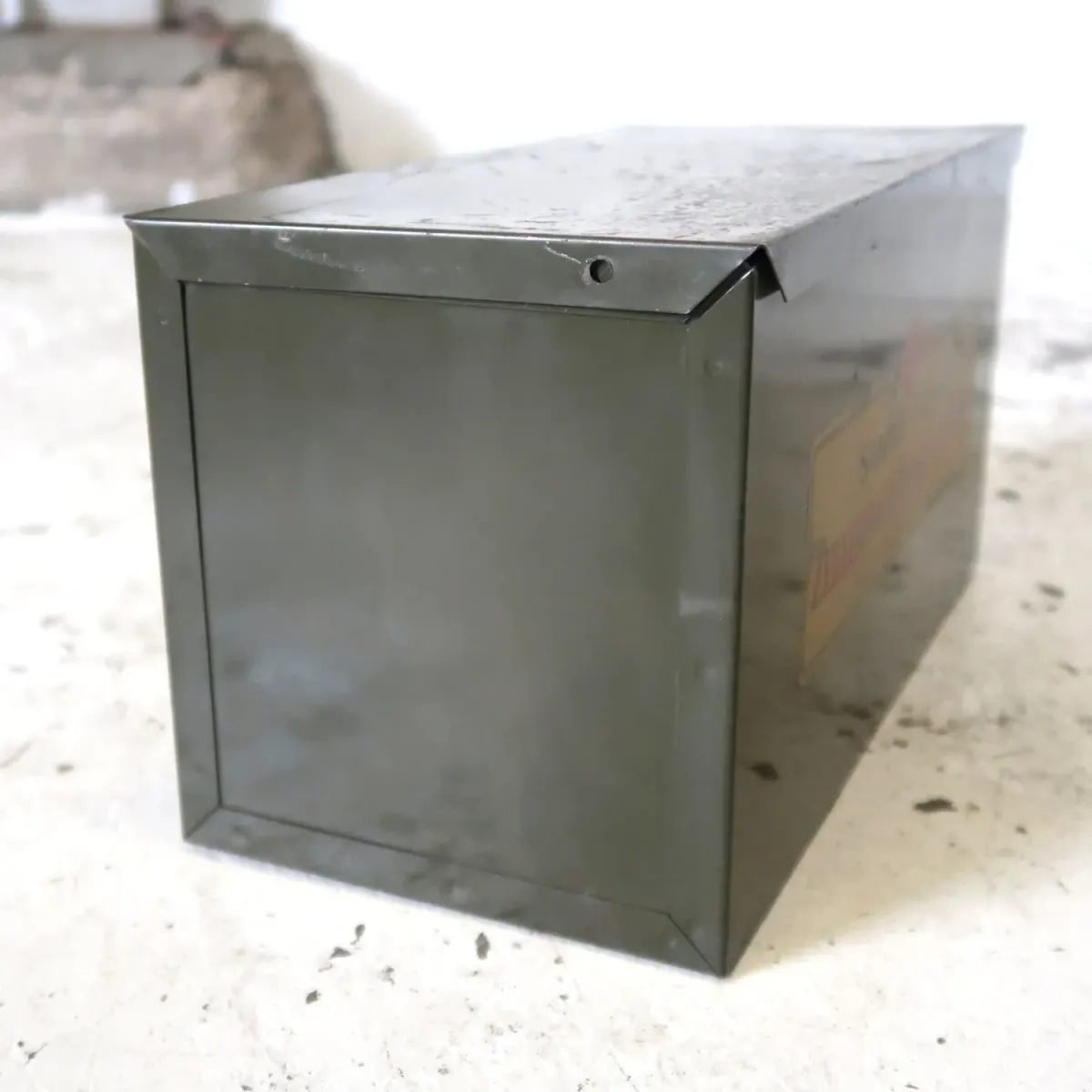 ZELLERBACH PAPER CO. ビンテージ メタルボックス