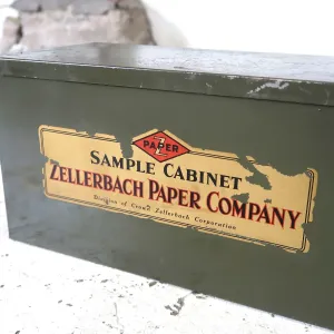 ZELLERBACH PAPER CO. ビンテージ メタルボックス
