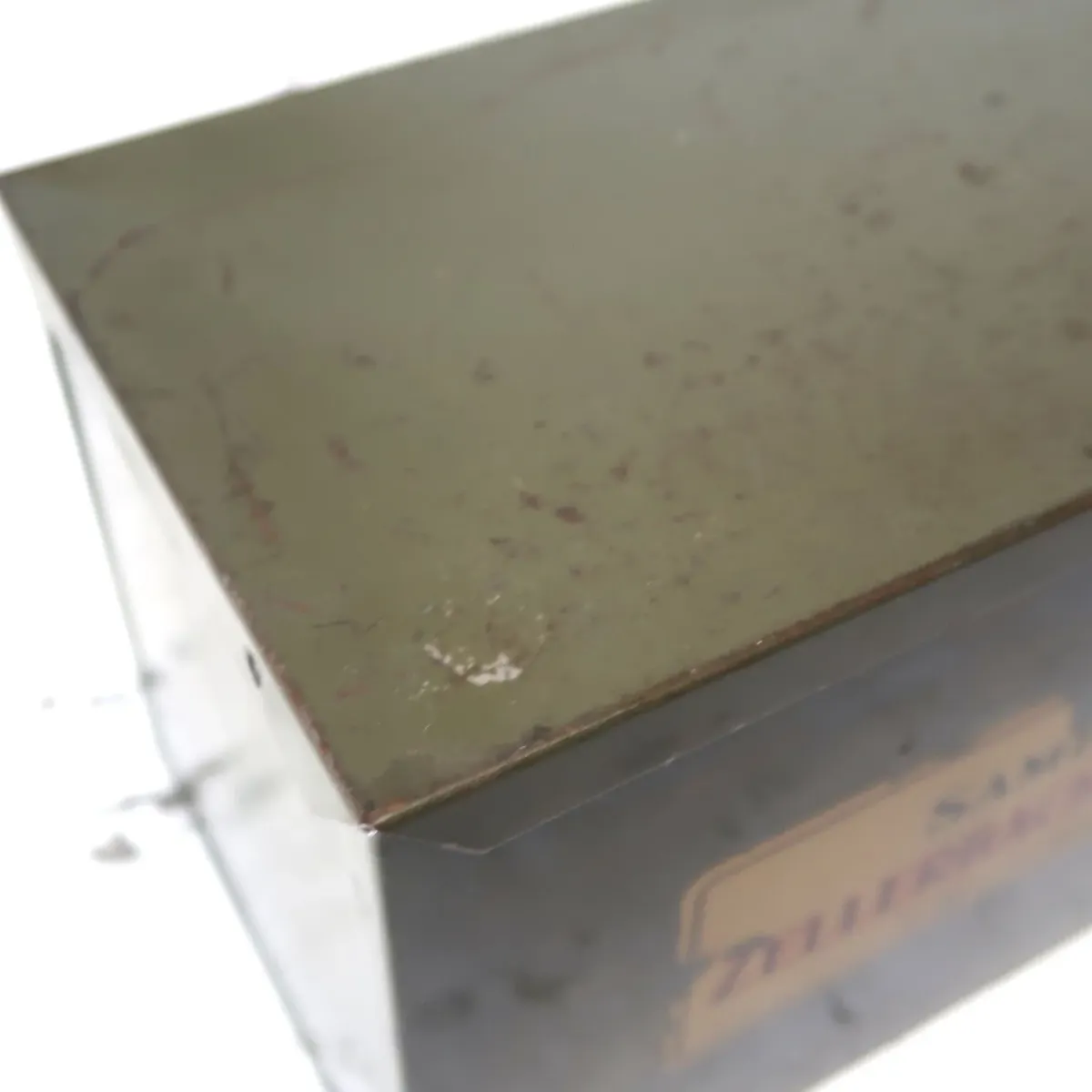 ZELLERBACH PAPER CO. ビンテージ メタルボックス