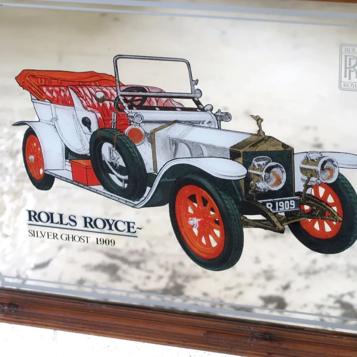 ROLLS ROYCE ビンテージ ウォールミラー