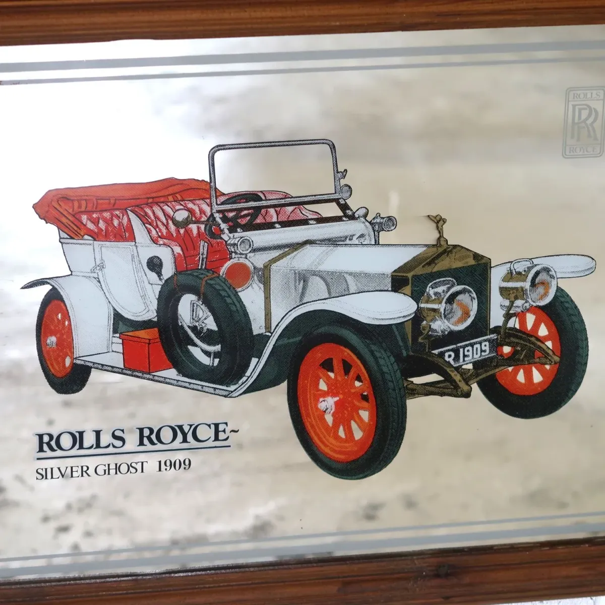 ROLLS ROYCE ビンテージ ウォールミラー