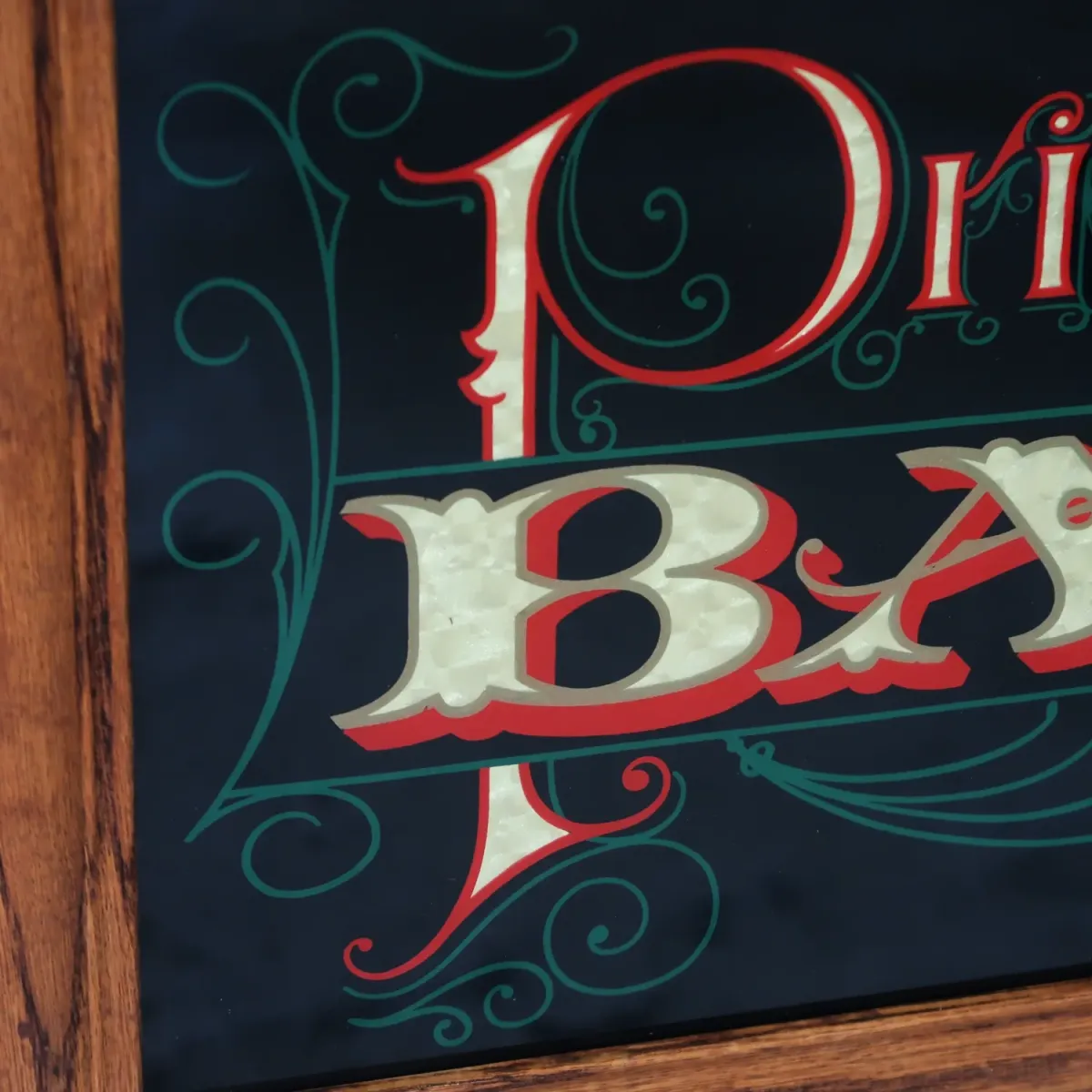 Private BAR ビンテージ パブミラー