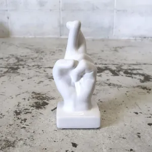 セラミック ハンドサインオブジェ