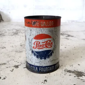 PEPSI COLA ビンテージ シロップ缶