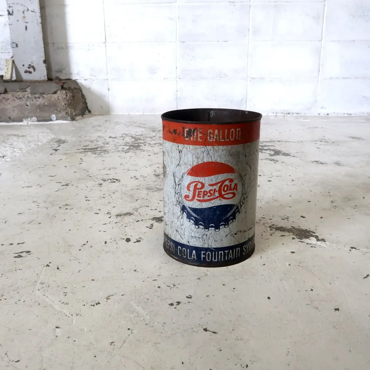 PEPSI COLA ビンテージ シロップ缶