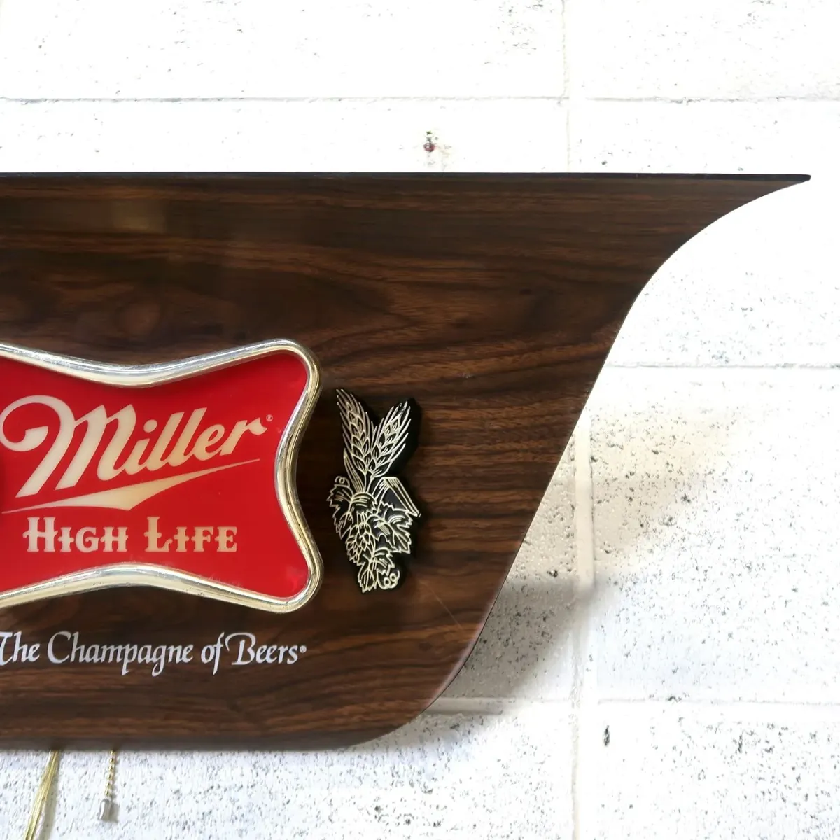 Miller HIGH LIFE ビンテージ ライトサイン