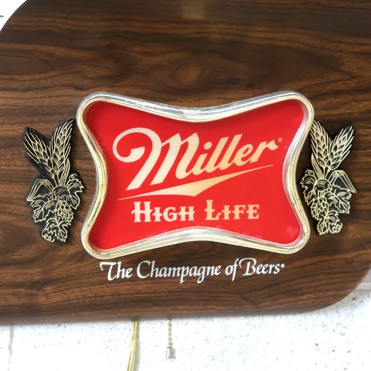 Miller HIGH LIFE ビンテージ ライトサイン