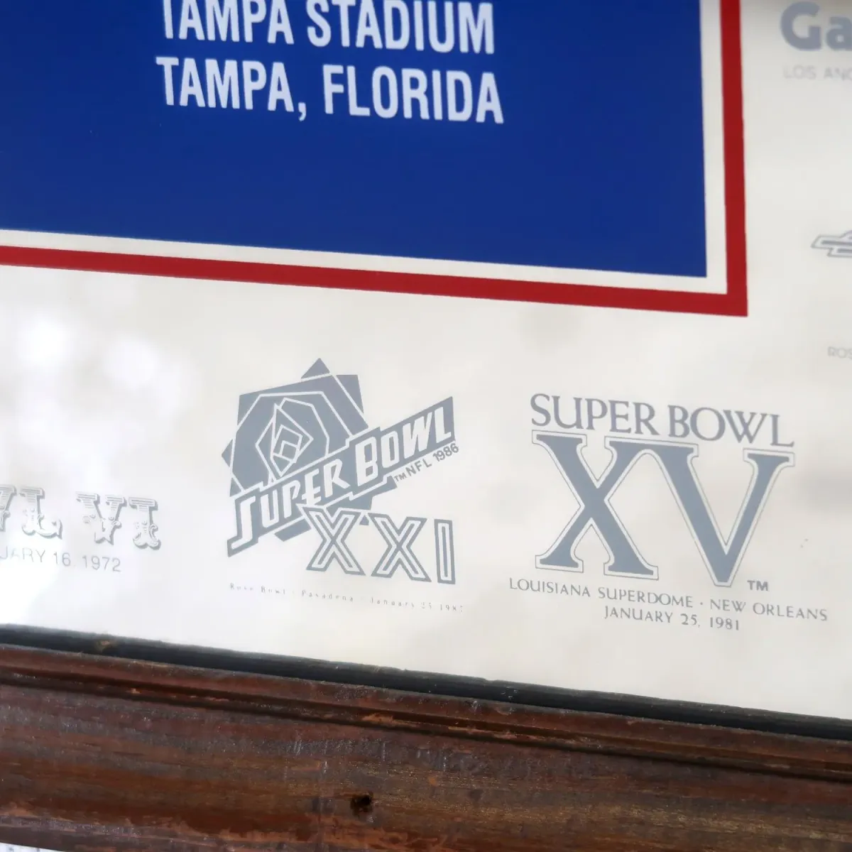 SUPER BOWL×Miller Lite ビンテージ パブミラー