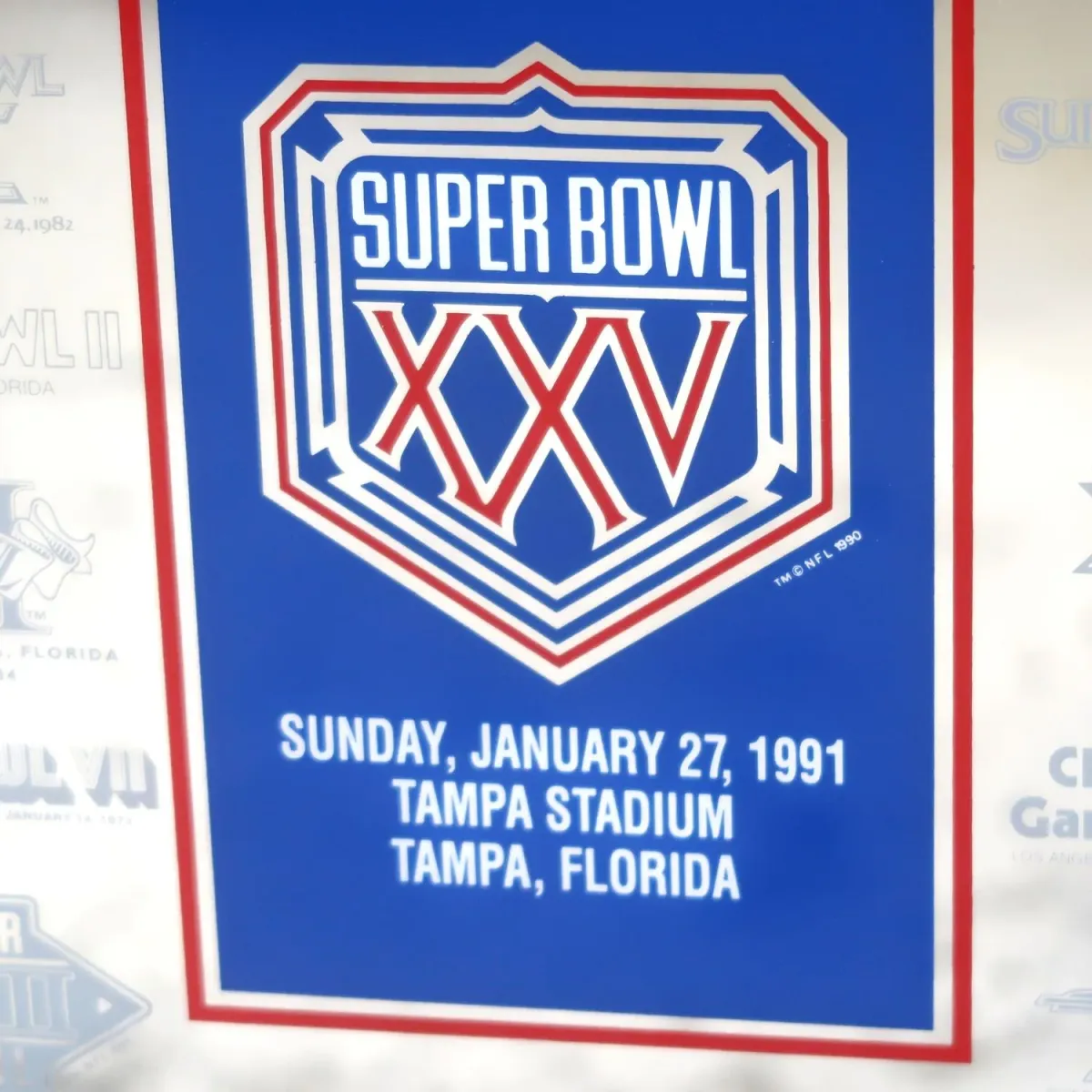 SUPER BOWL×Miller Lite ビンテージ パブミラー