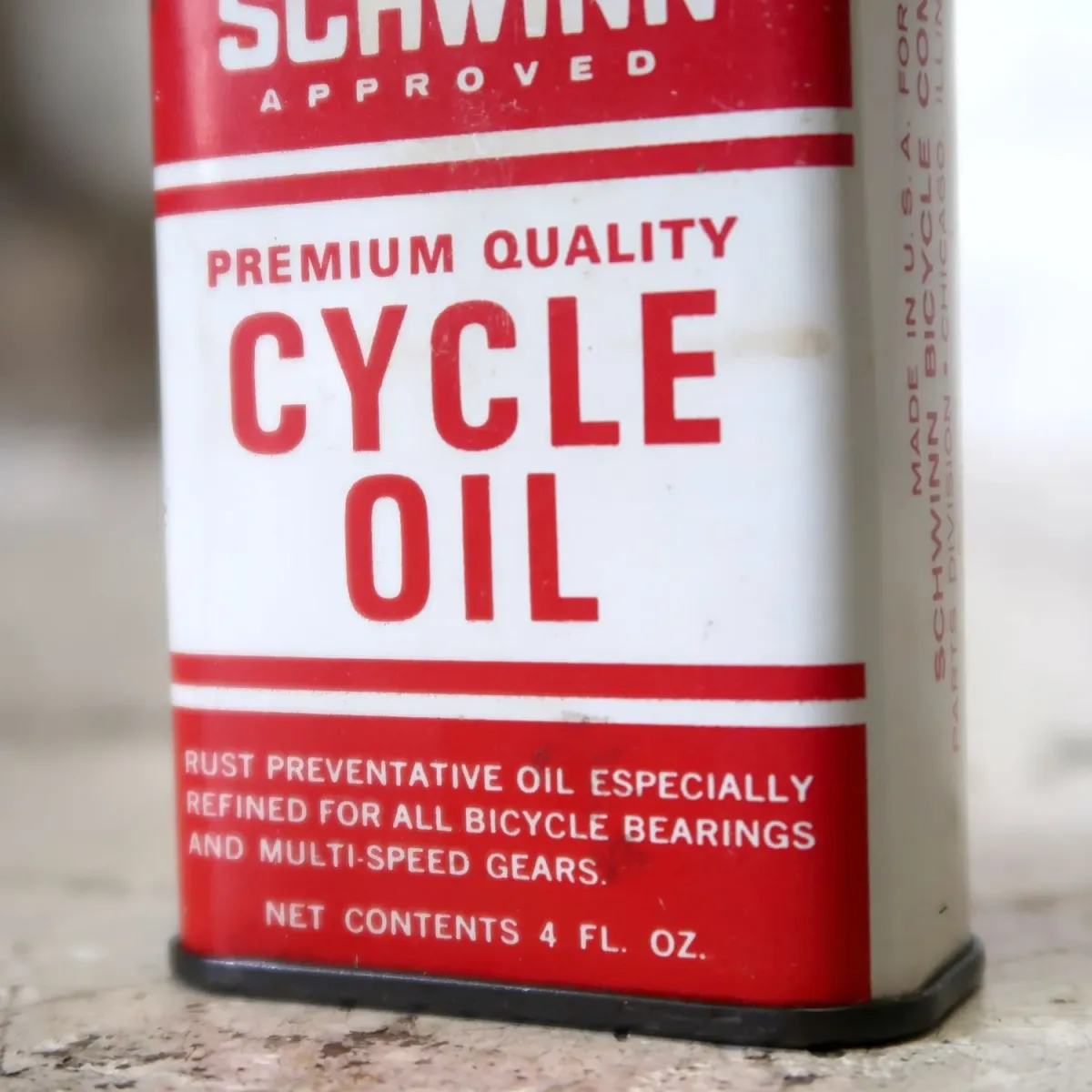 SCHWINN ビンテージ オイル缶