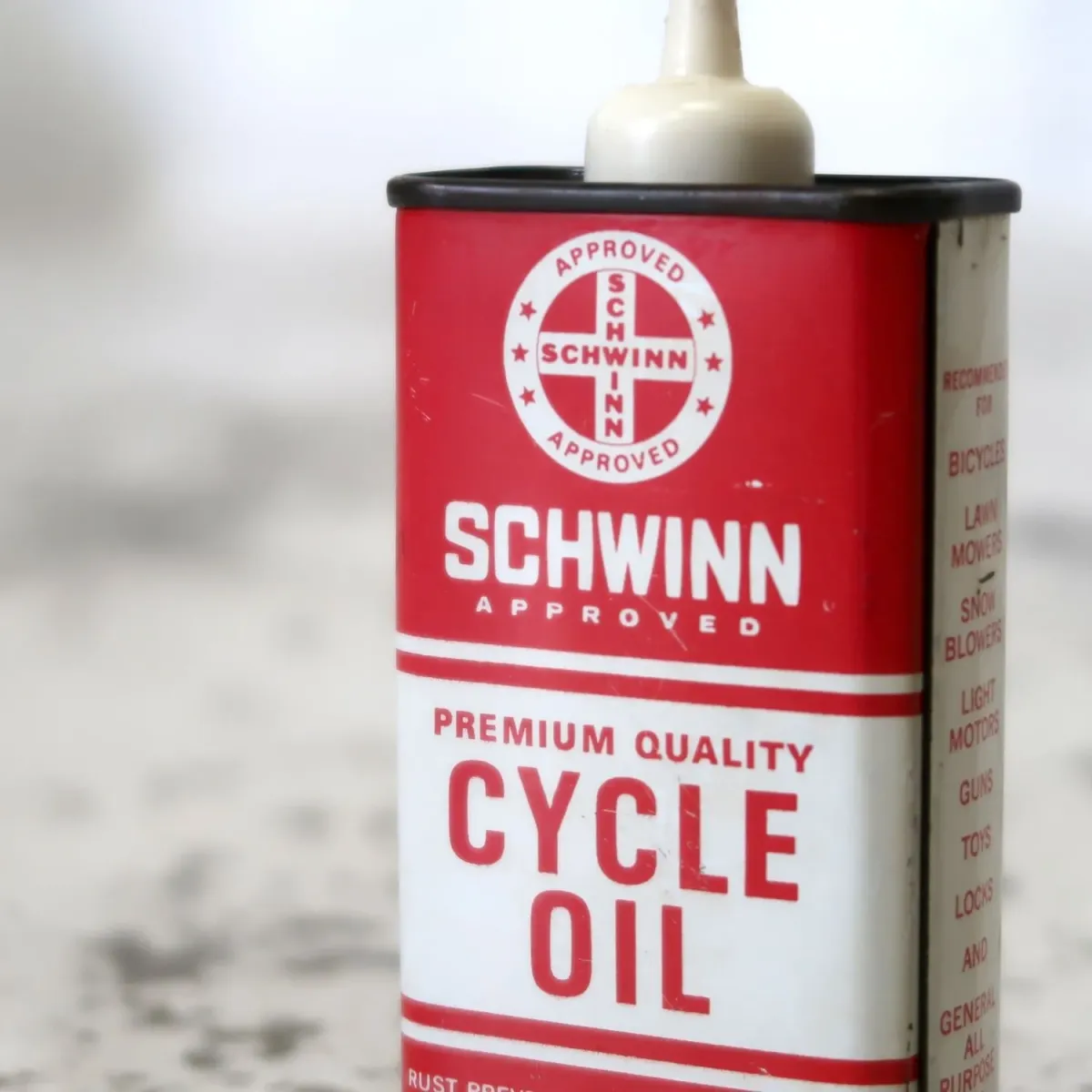 SCHWINN ビンテージ オイル缶