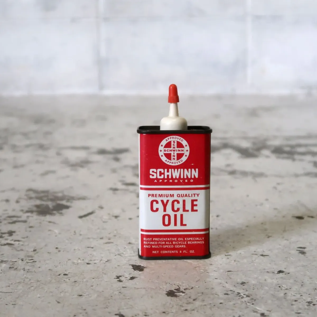 SCHWINN ビンテージ オイル缶