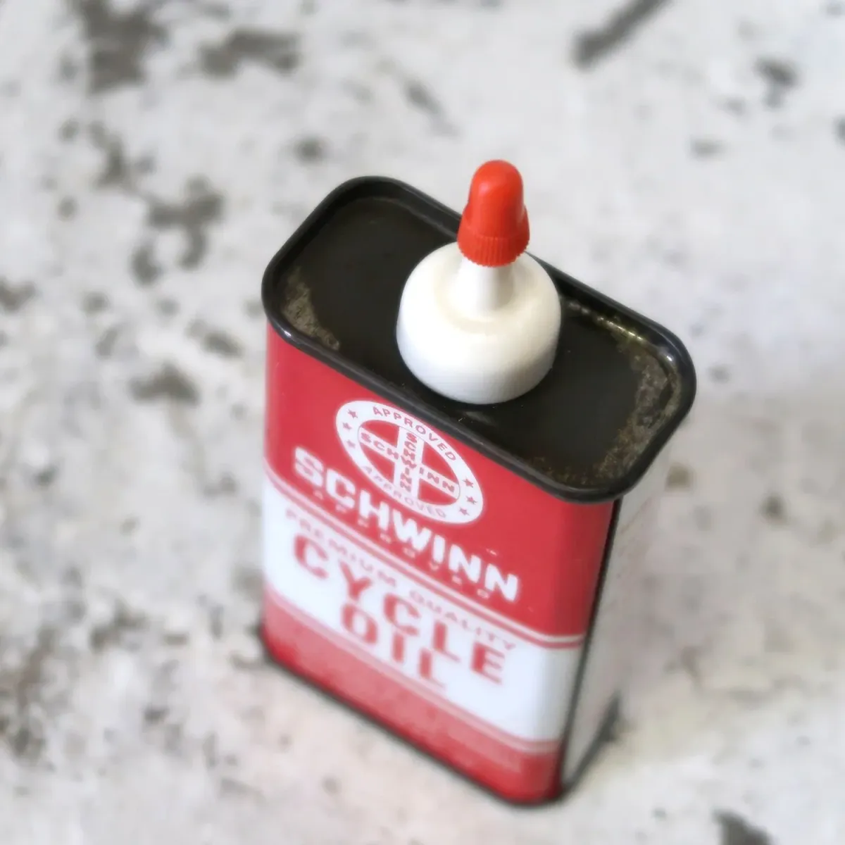 SCHWINN ビンテージ オイル缶