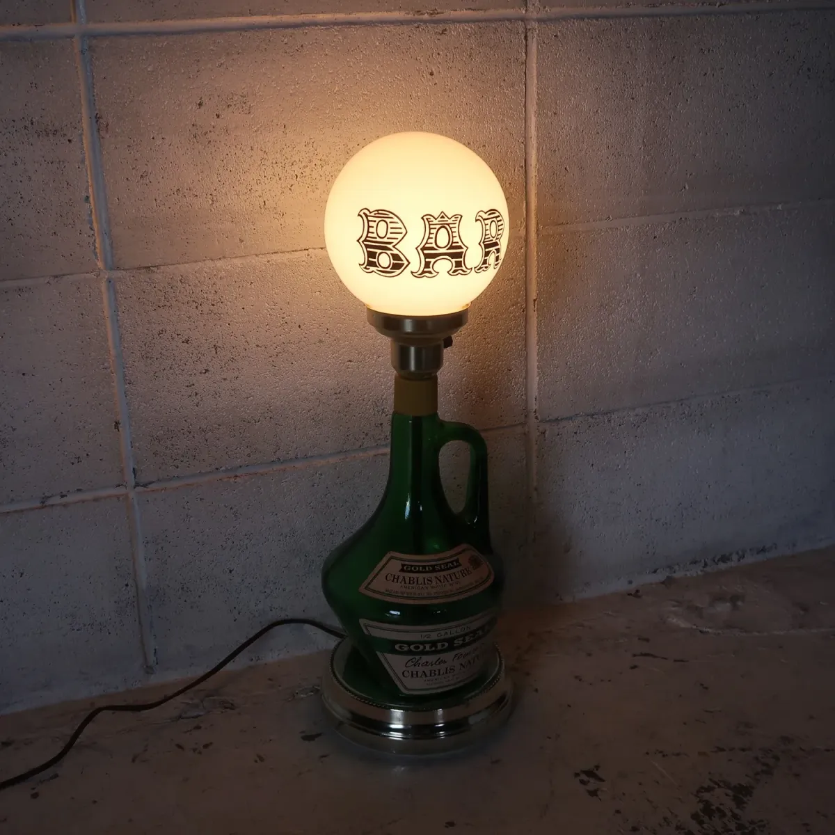 GOLD SEAL ビンテージ BARランプ