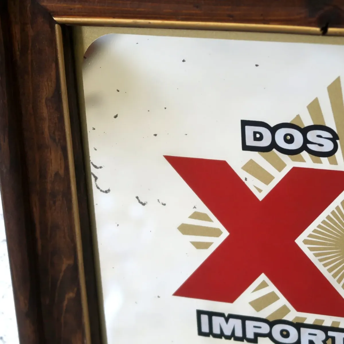 DOS EQUIS XX ビンテージ パブミラー
