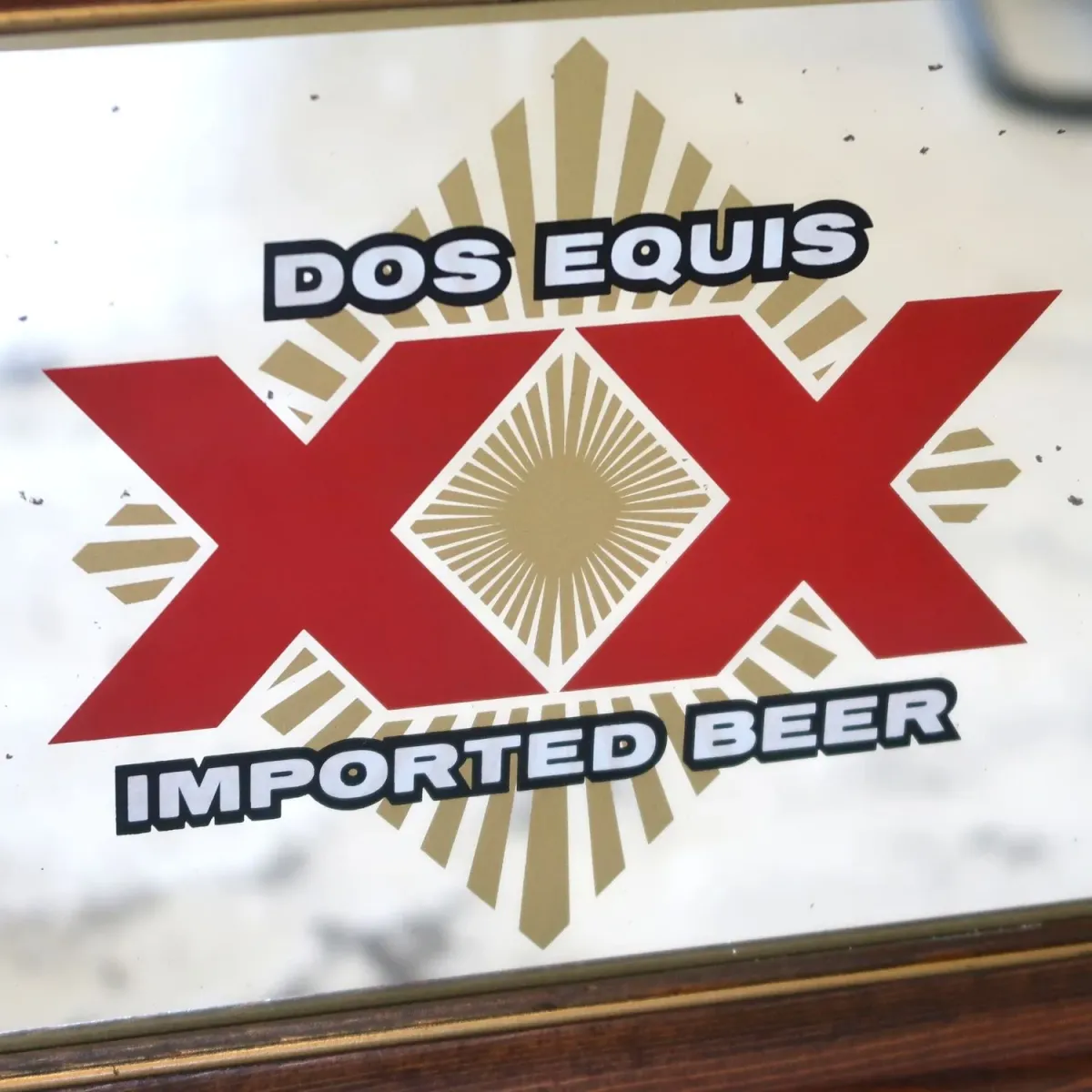 DOS EQUIS XX ビンテージ パブミラー