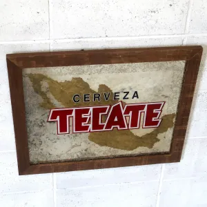 TECATE ビンテージ パブミラー