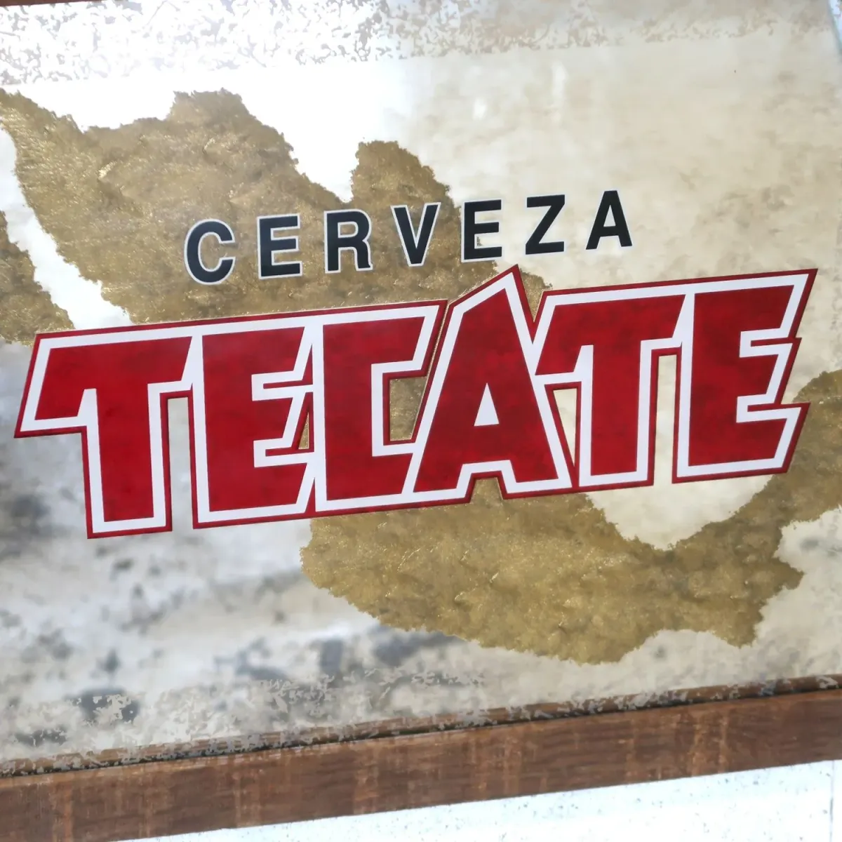 TECATE ビンテージ パブミラー