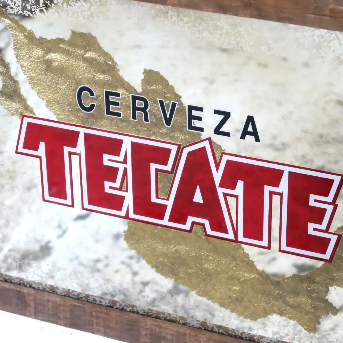 TECATE ビンテージ パブミラー