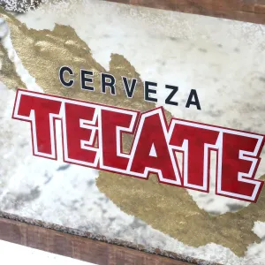 TECATE ビンテージ パブミラー