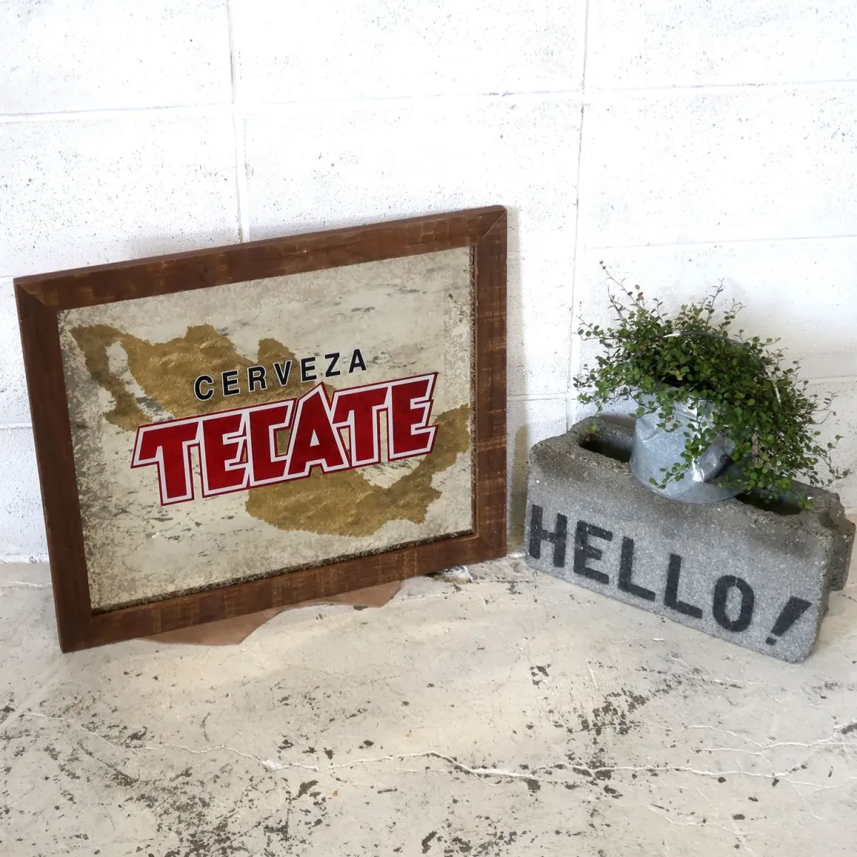 TECATE ビンテージ パブミラー