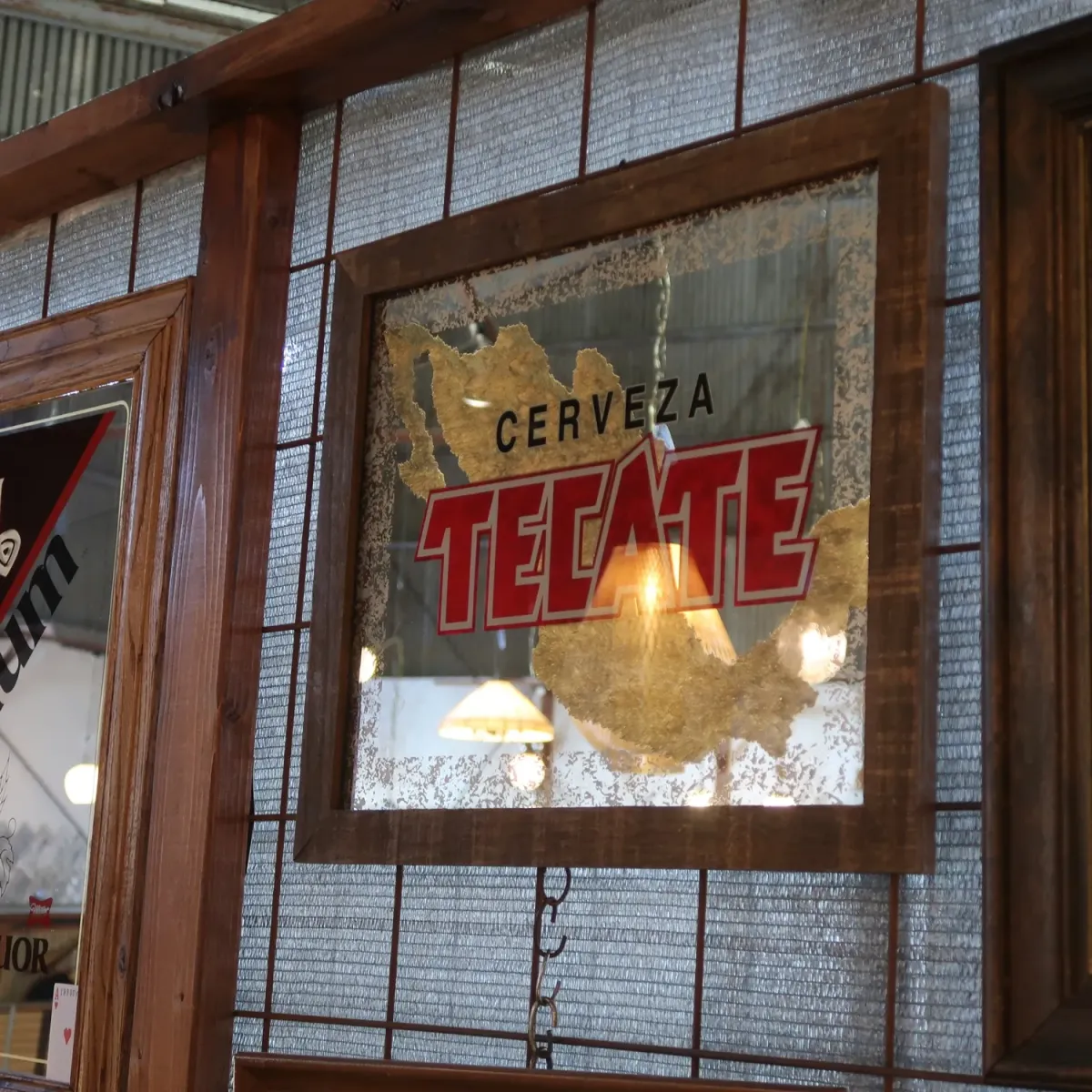 TECATE ビンテージ パブミラー