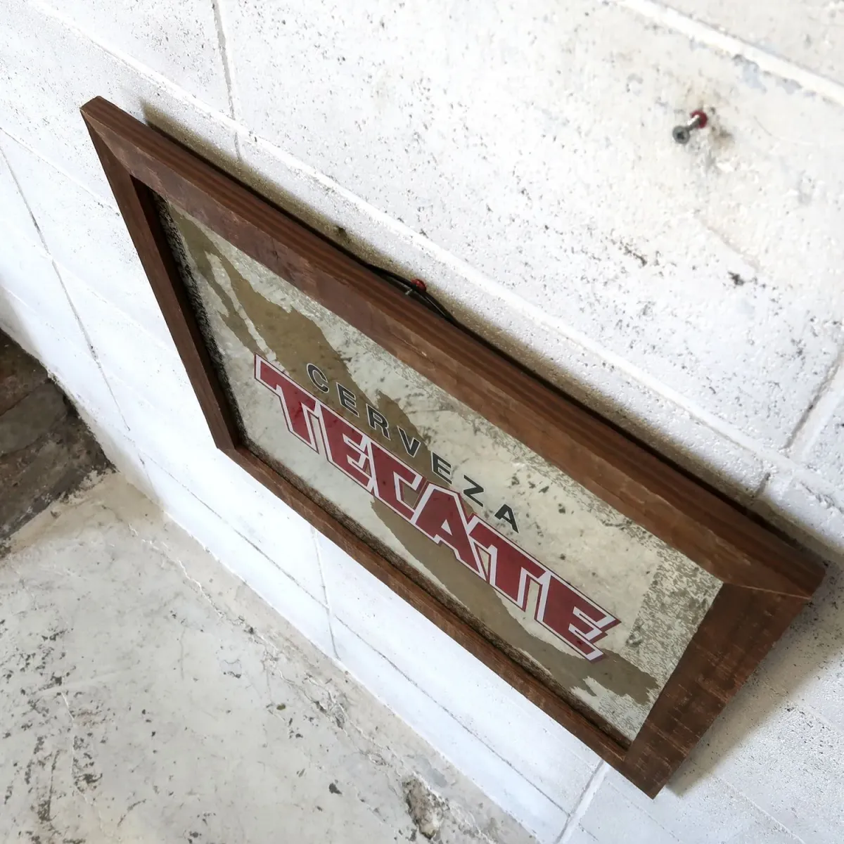 TECATE ビンテージ パブミラー