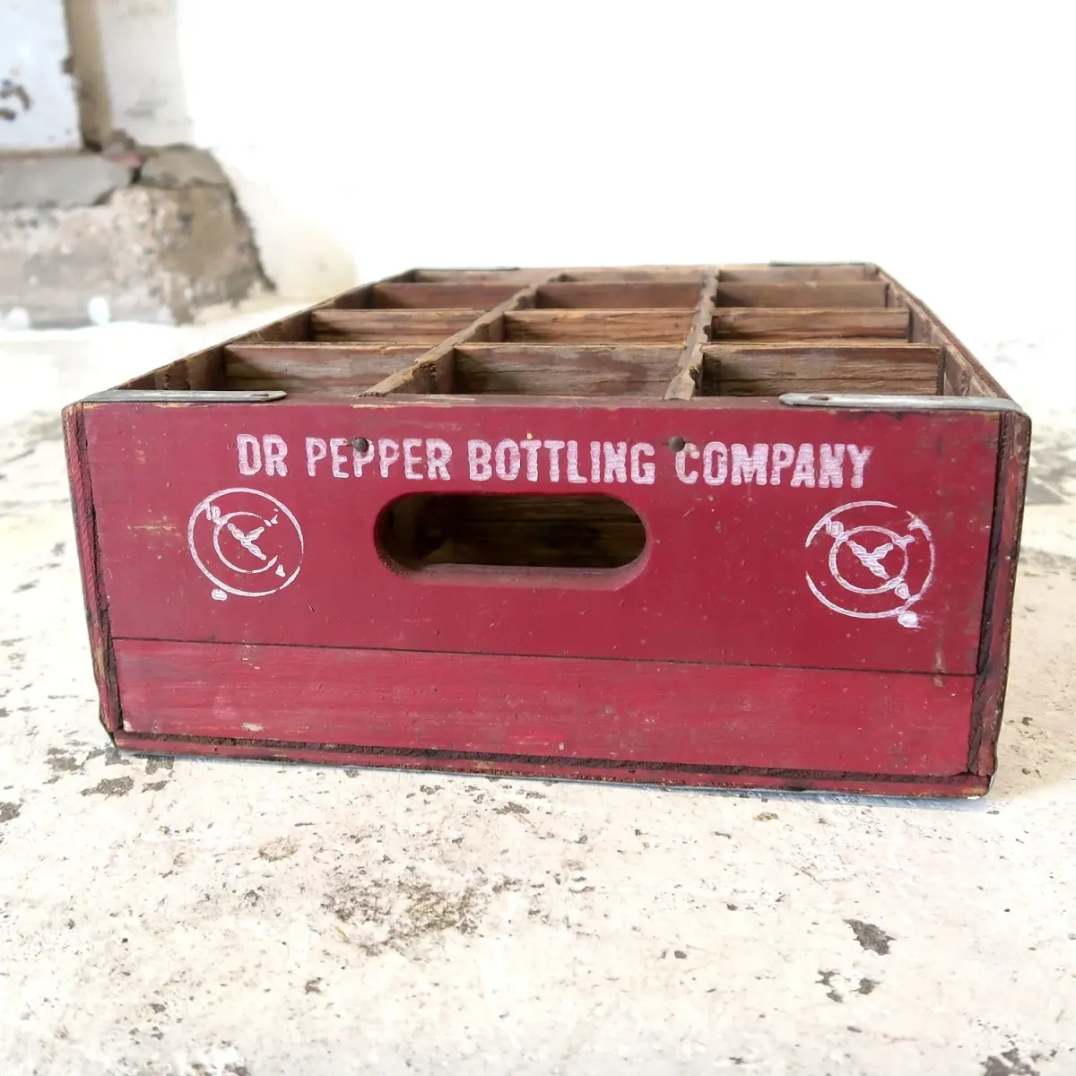 Dr Pepper ビンテージ ウッドボックス