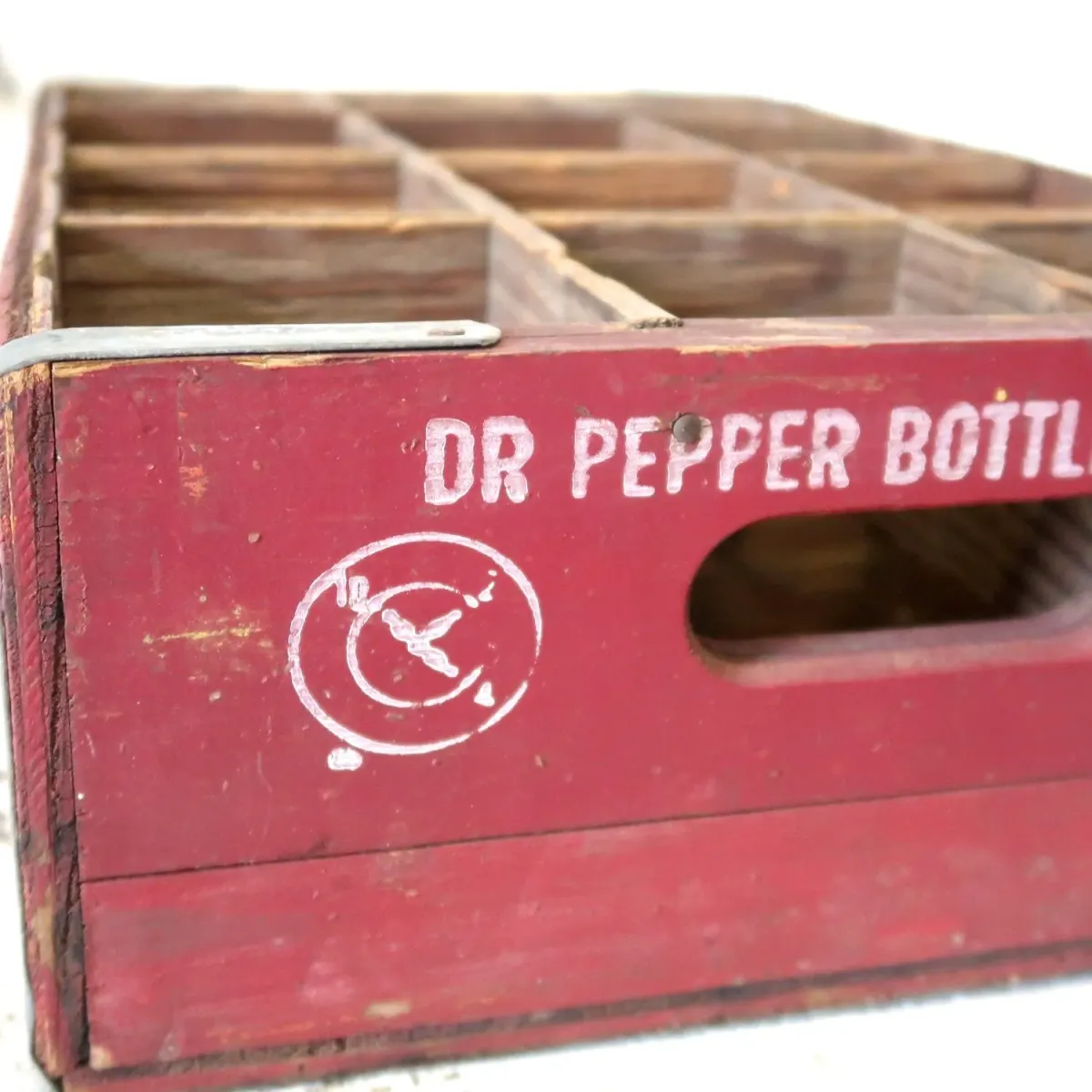 Dr Pepper ビンテージ ウッドボックス
