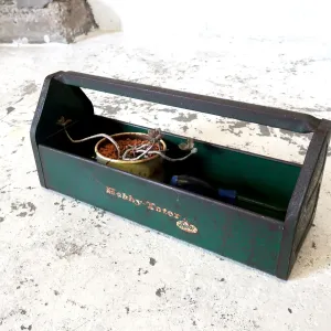 Amsco ビンテージ メタル ツールトート