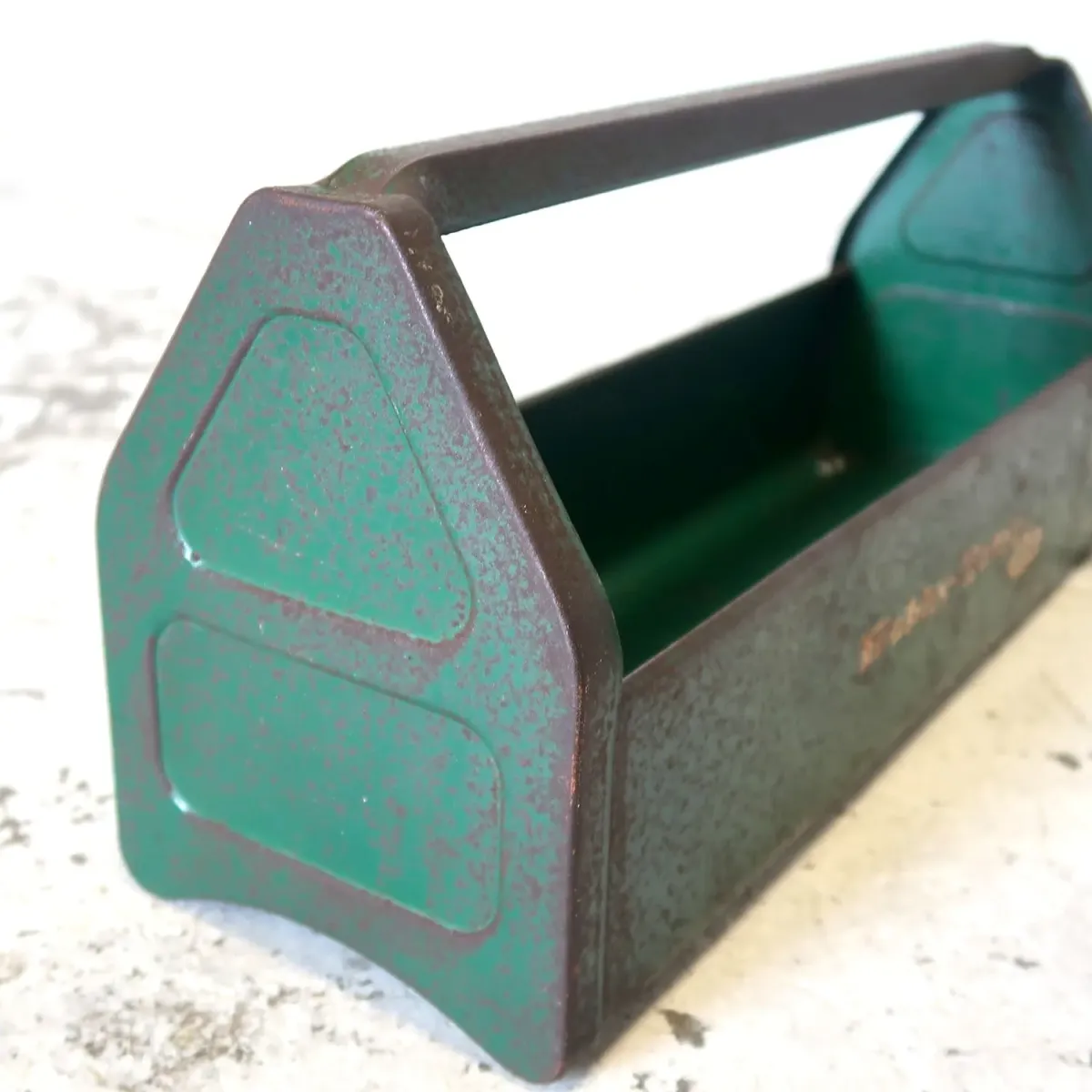 Amsco ビンテージ メタル ツールトート