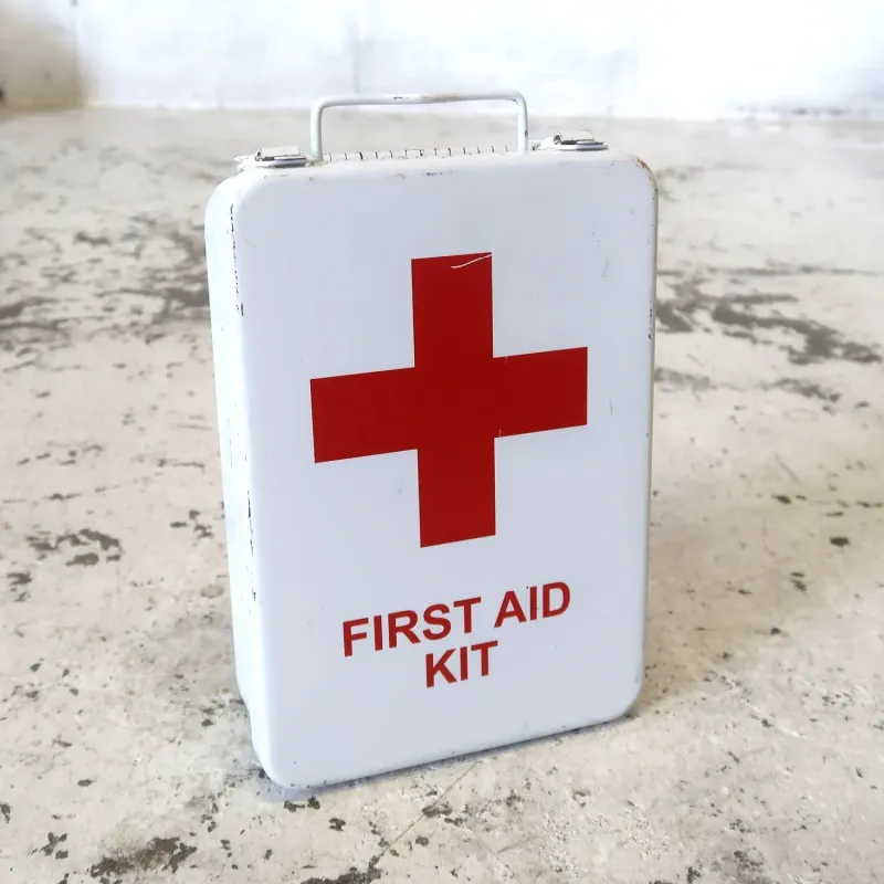 DURHAM MFG FIRST AID メタルボックス