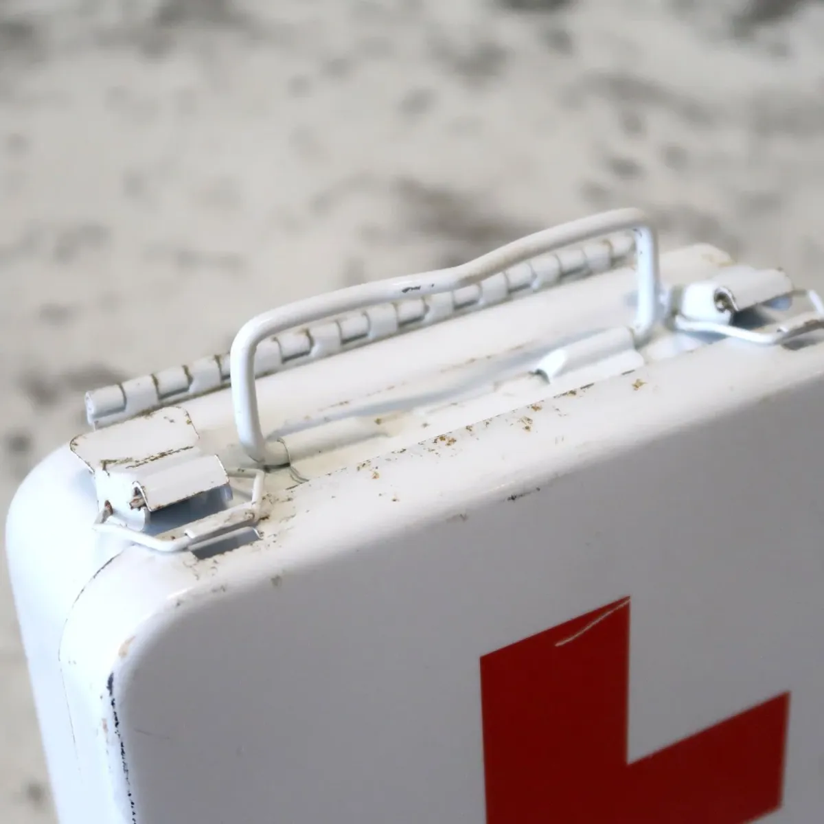 DURHAM MFG FIRST AID メタルボックス