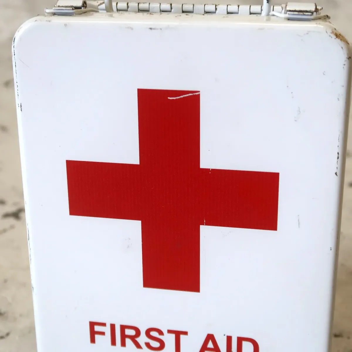 DURHAM MFG FIRST AID メタルボックス