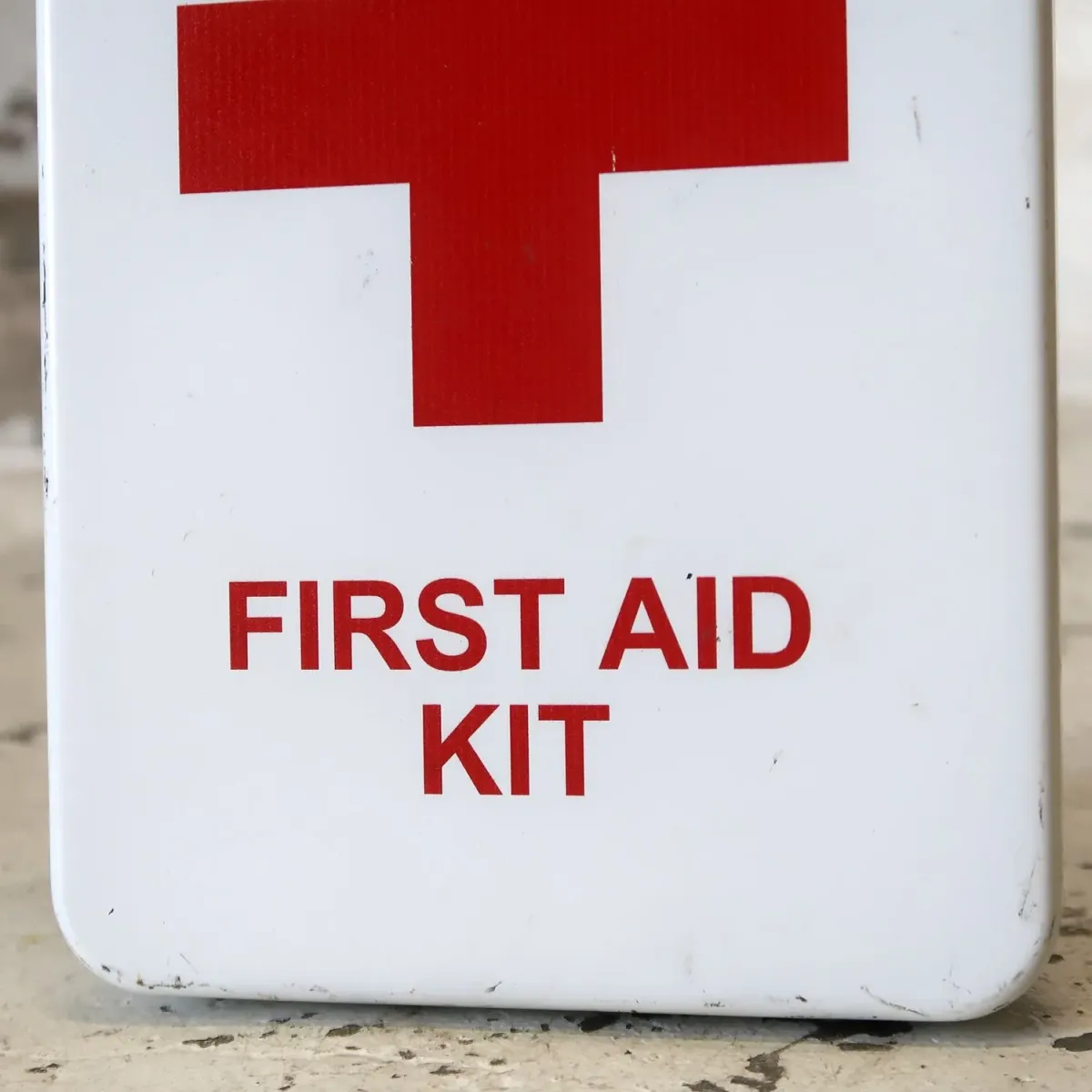 DURHAM MFG FIRST AID メタルボックス