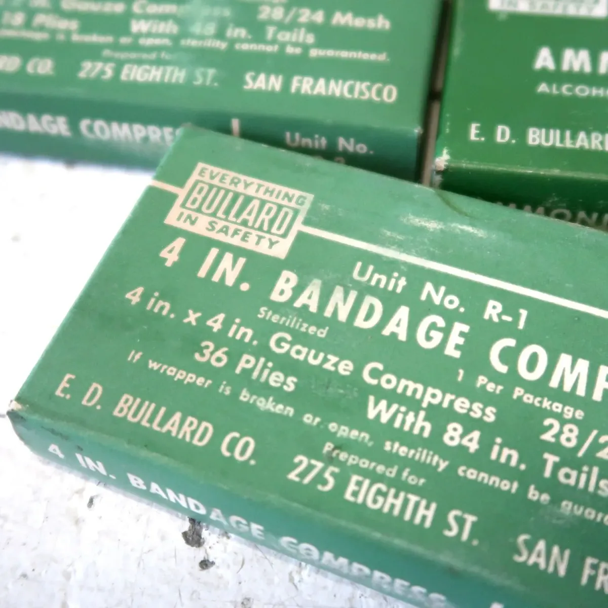 BULLARD ビンテージ FIRST AID メタルボックス ミリタリー