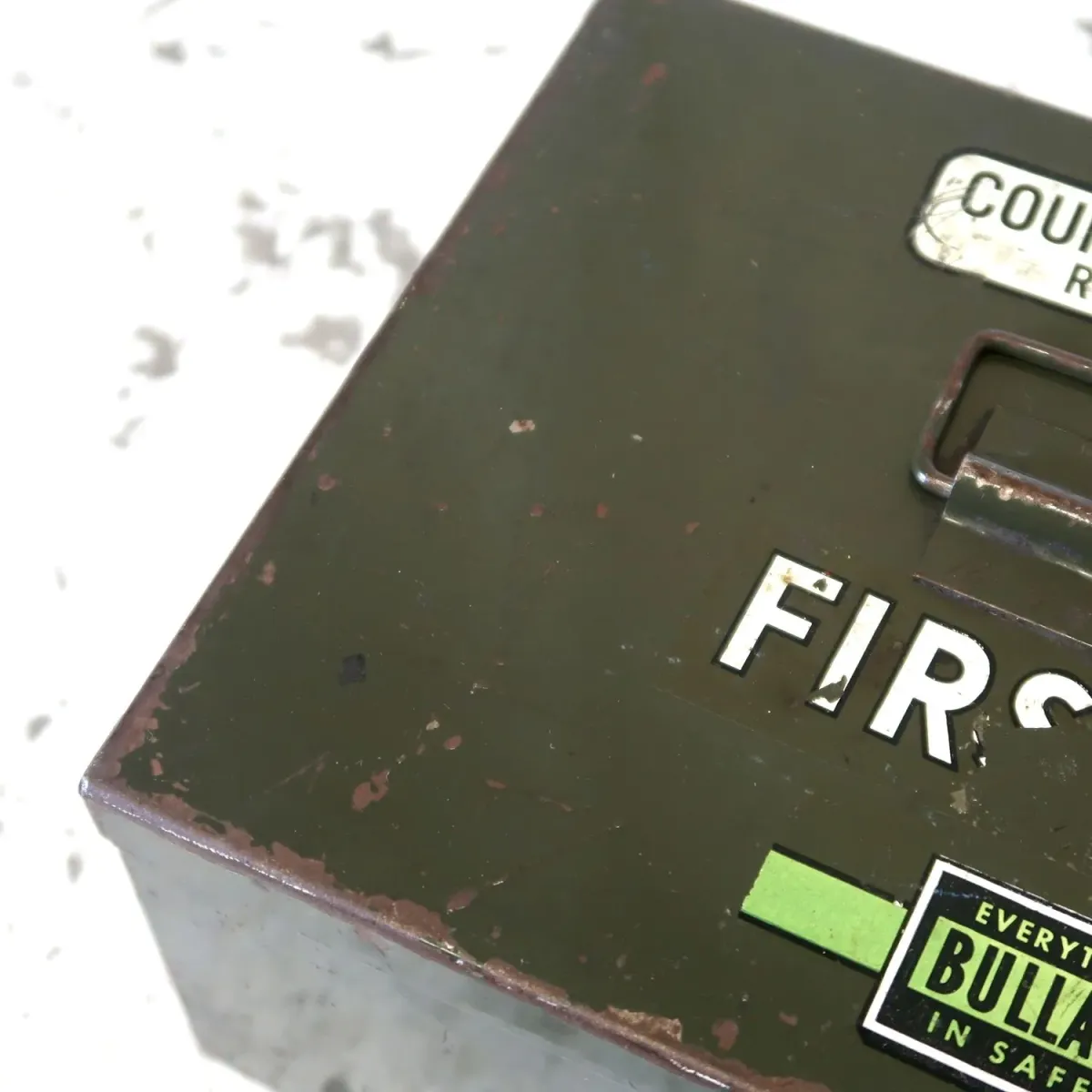 BULLARD ビンテージ FIRST AID メタルボックス ミリタリー