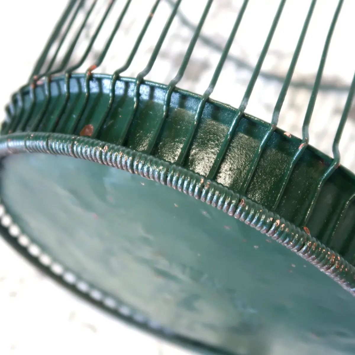 THE MASSILLON WIRE BASKET CO. ビンテージ ワイヤーメタル ゴミ箱