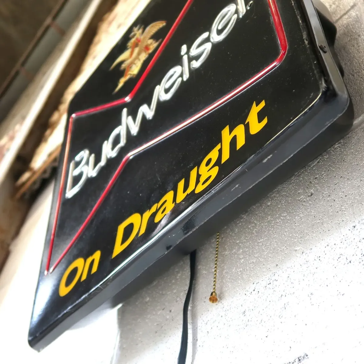 Budweiser ビンテージ ネオンデザイン ライトサイン