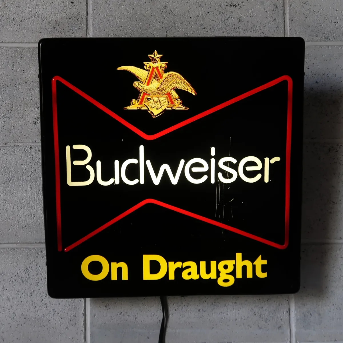 Budweiser ビンテージ ネオンデザイン ライトサイン