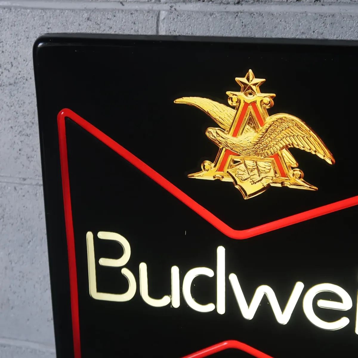 Budweiser ビンテージ ネオンデザイン ライトサイン