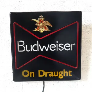 Budweiser ビンテージ ネオンデザイン ライトサイン