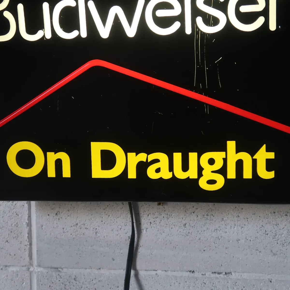 Budweiser ビンテージ ネオンデザイン ライトサイン