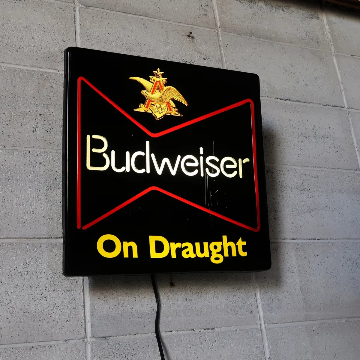 Budweiser ビンテージ ネオンデザイン ライトサイン