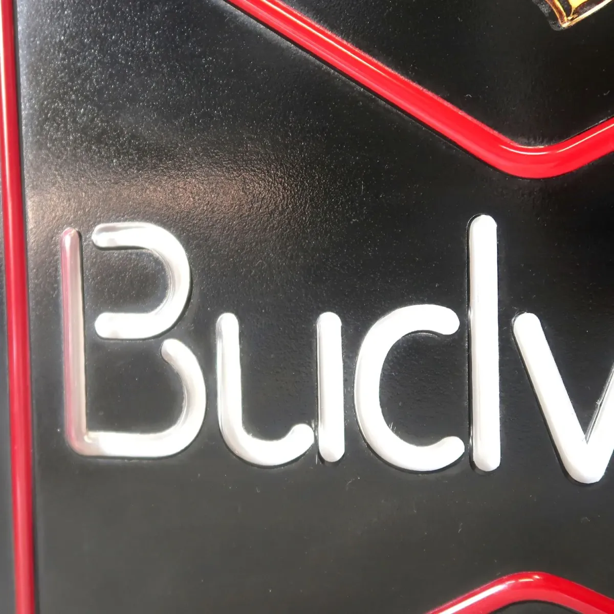 Budweiser ビンテージ ネオンデザイン ライトサイン