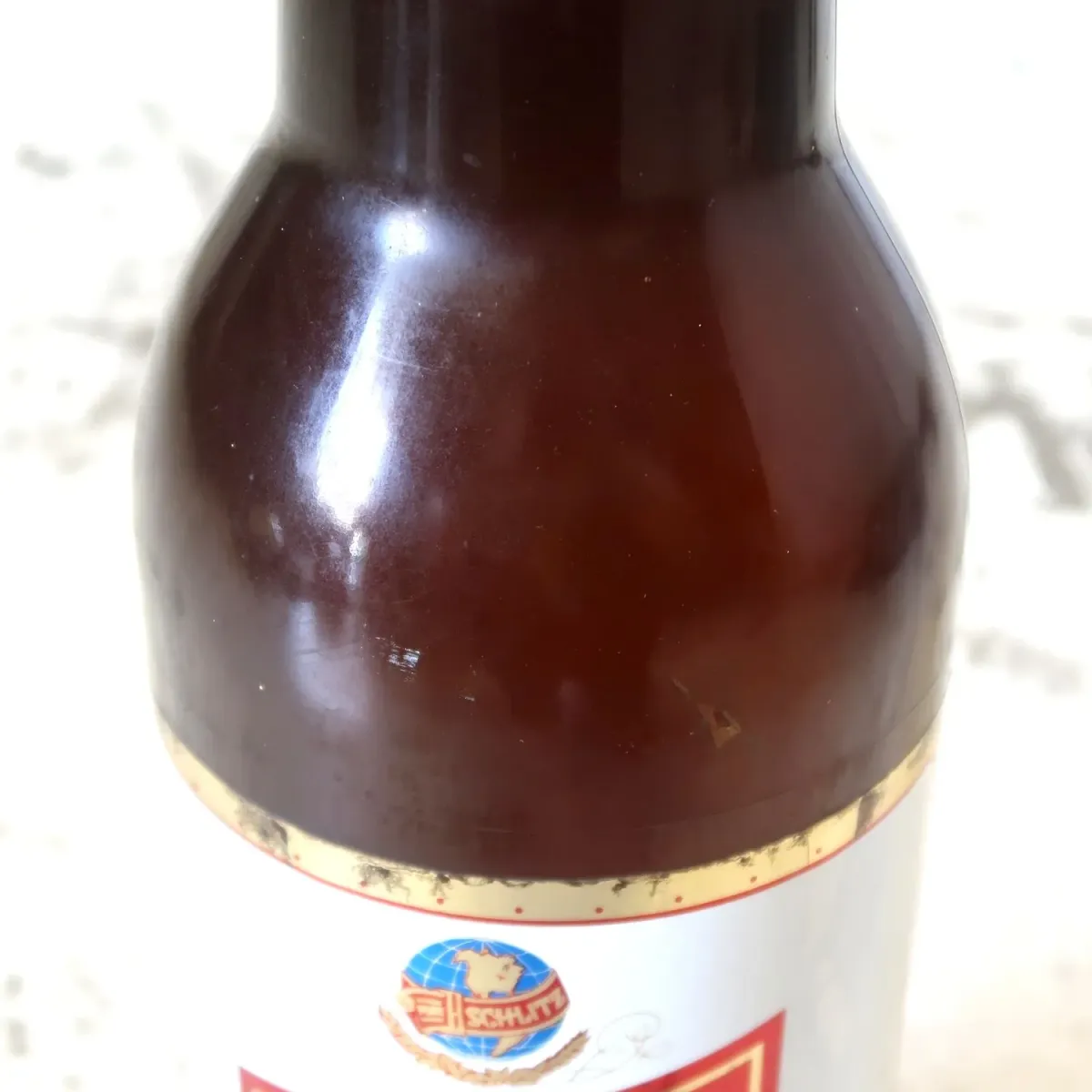 Schlitz ビンテージ ビアボトル型ディスプレイ コインバンク