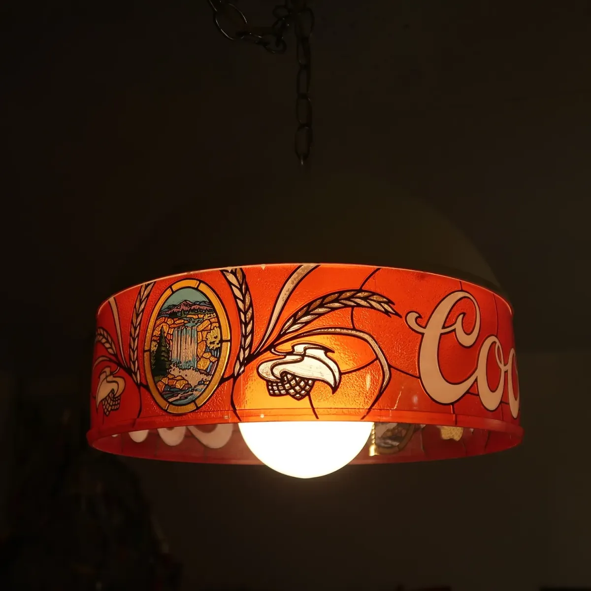 Coors ビンテージ ペンダントランプ